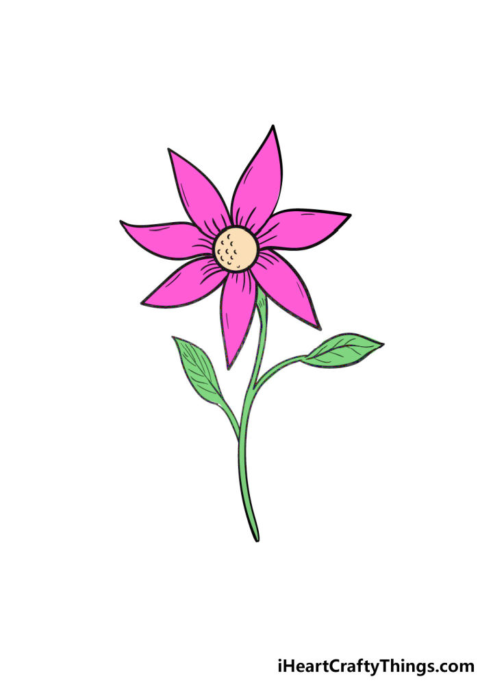 35 Easy Flower Drawing Ideas How to Draw a Flower