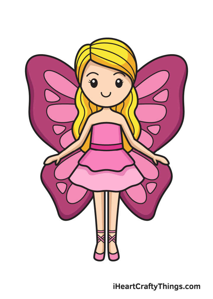 20 Cute Fairy Drawing Ideas - How to Draw a Fairy