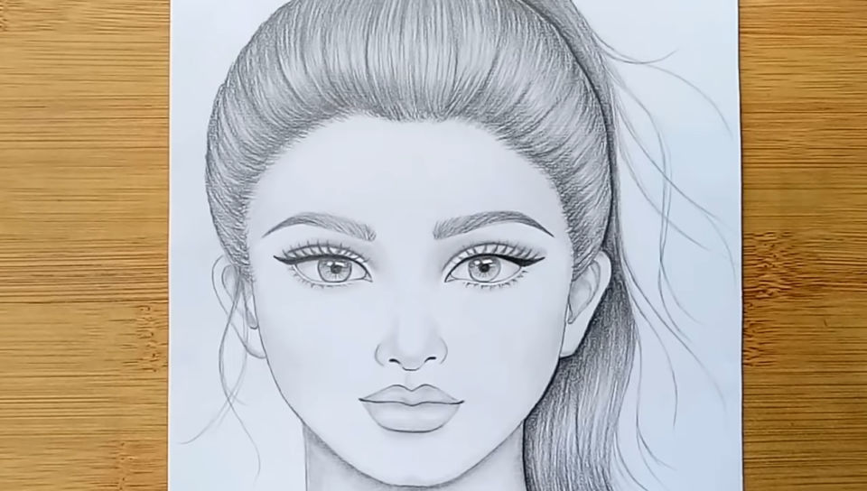 25 Easy Face Drawing Ideas - How to Draw a Face - Blitsy