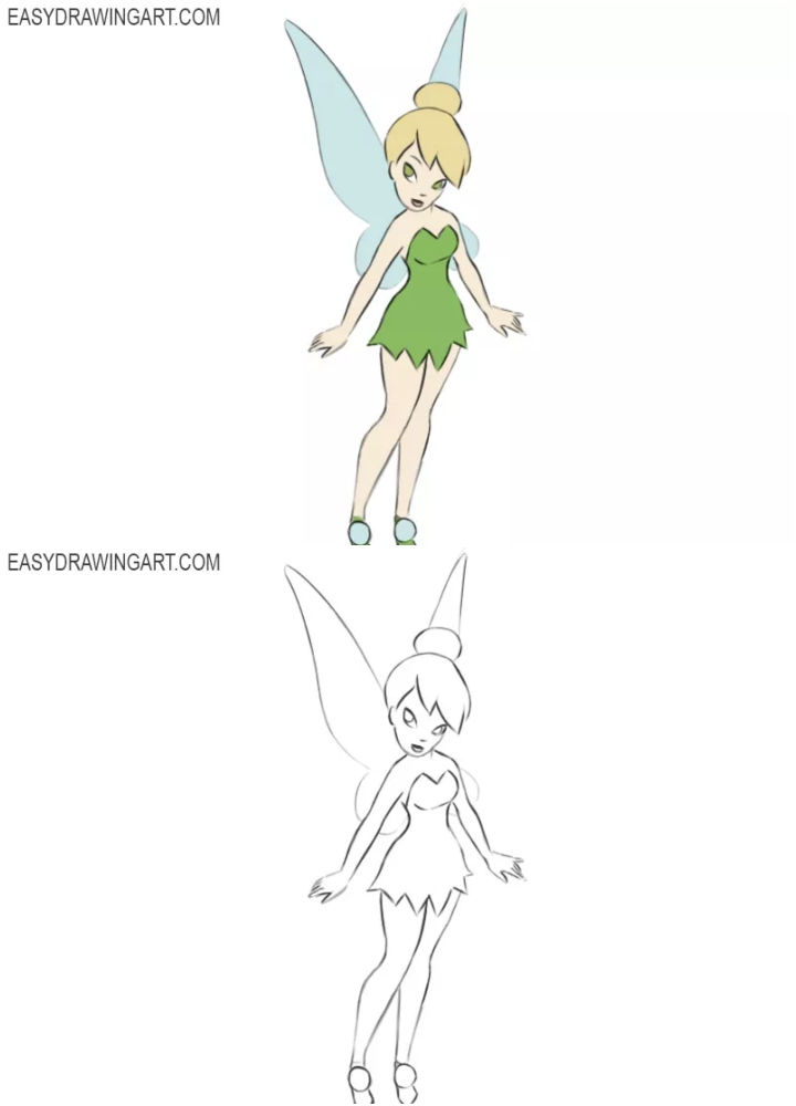 20 Cute Fairy Drawing Ideas - How to Draw a Fairy