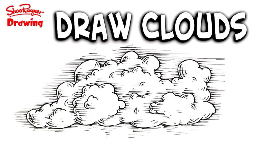 20 Easy Cloud Drawing Ideas How To Draw A Cloud Blitsy