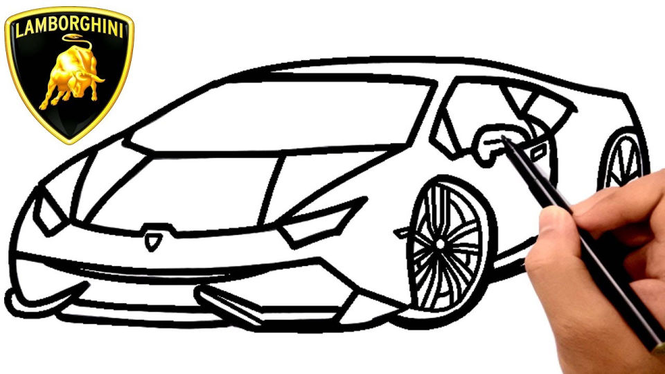 25 Easy Car Drawing Ideas - How to Draw a Car - Blitsy