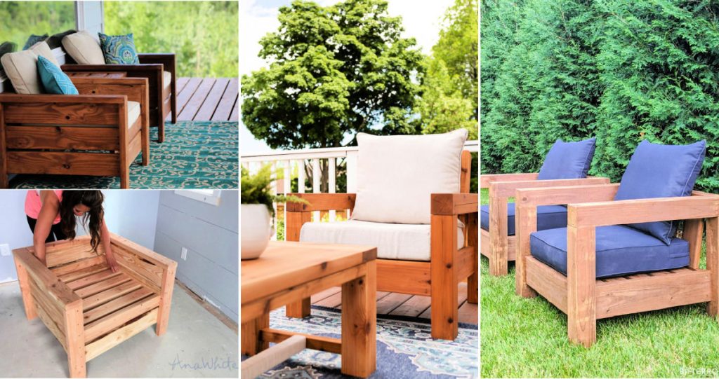 25 Free DIY Outdoor Chair Plans for Lawn, Patio and Garden
