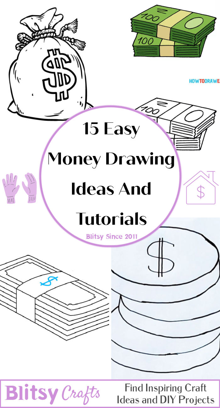 15 Easy Money Drawing Ideas How to Draw Money
