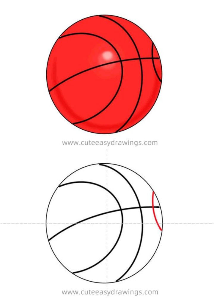 25 Easy Basketball Drawing Ideas How to Draw a Basketball