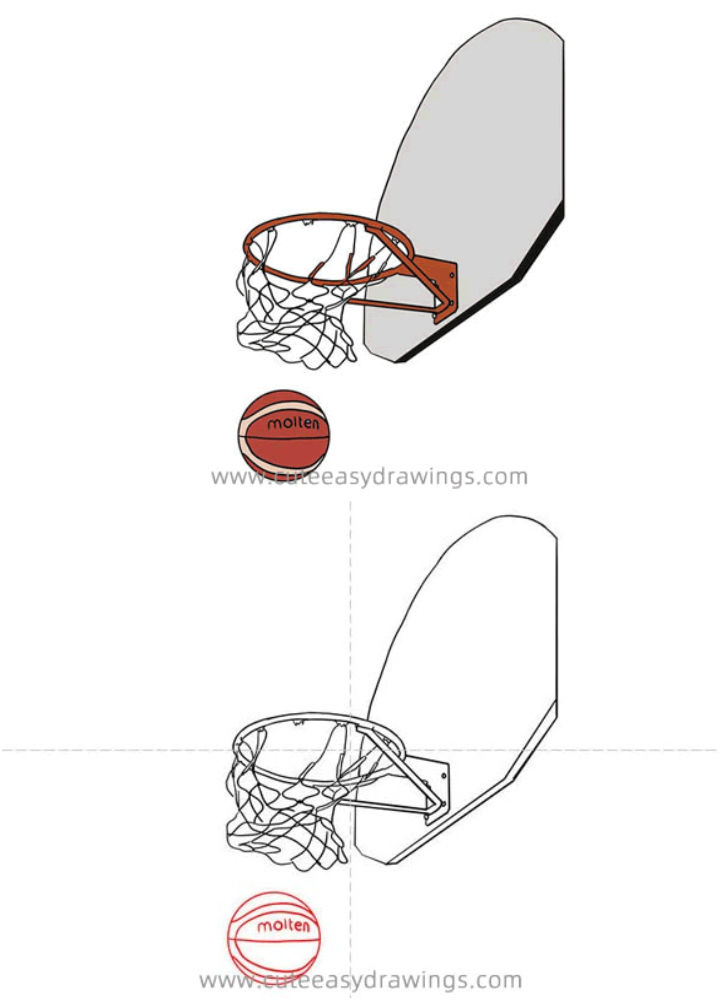 25 Easy Basketball Drawing Ideas How to Draw a Basketball