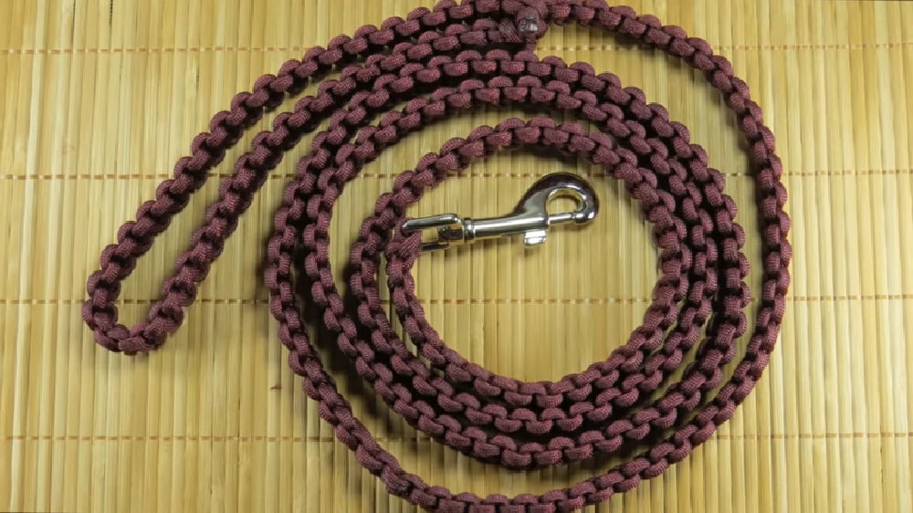 20 Easy DIY Paracord Dog Leash Patterns to Make Blitsy