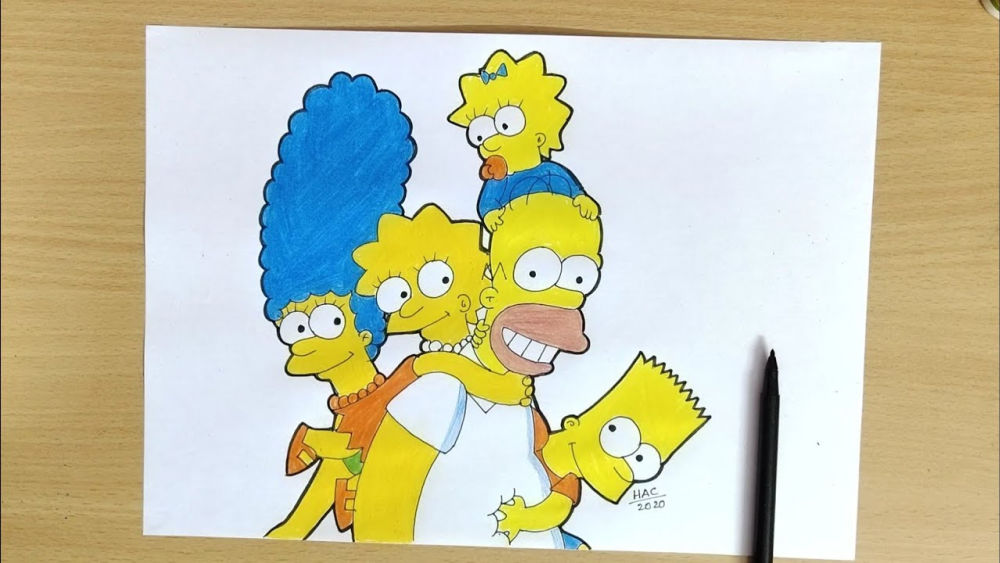 25 Easy Family Drawing Ideas - Cute Family Sketch and Art