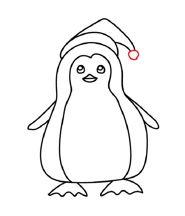 25 Easy Penguin Drawing Ideas - How to Draw a Penguin