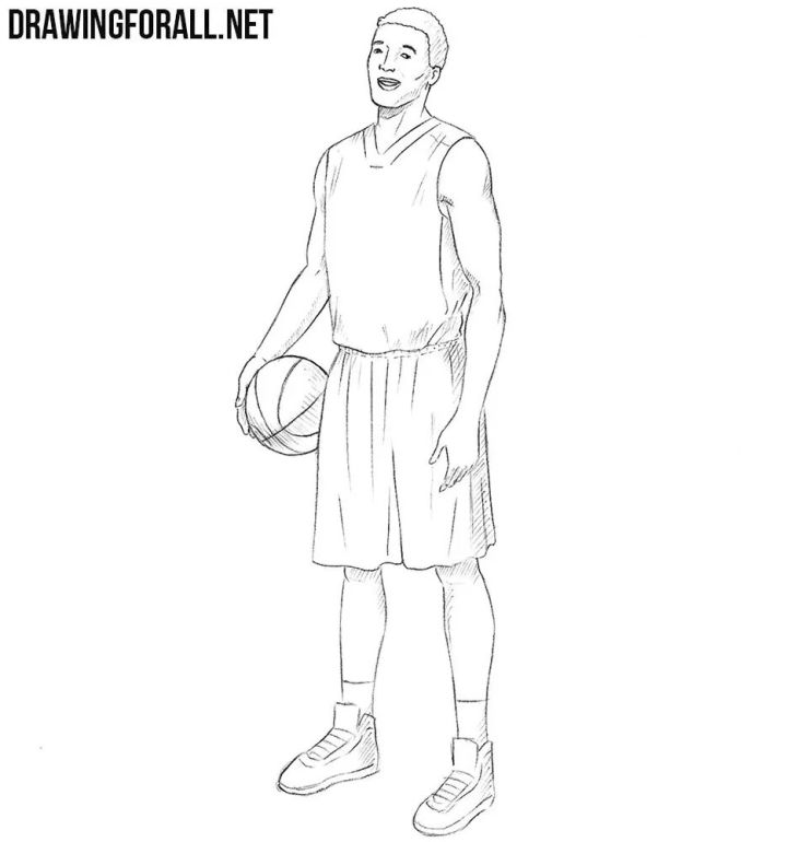 25 Easy Basketball Drawing Ideas How to Draw a Basketball