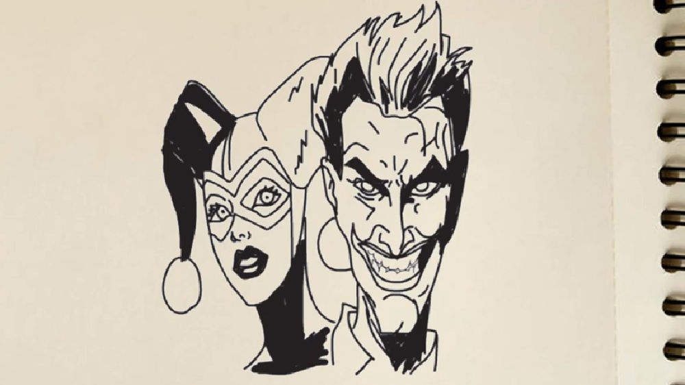 25 Easy Joker Drawing Ideas - How to Draw the Joker