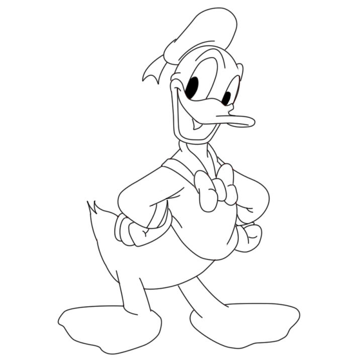 25 Easy Duck Drawing Ideas - How to Draw a Duck - Blitsy