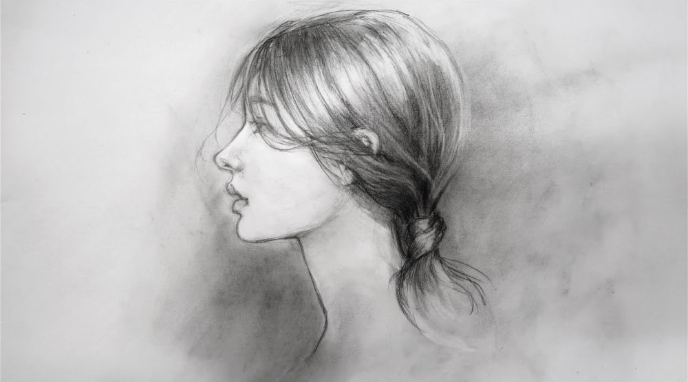 20 Side Profile Drawing Ideas - How to Draw a Side Profile