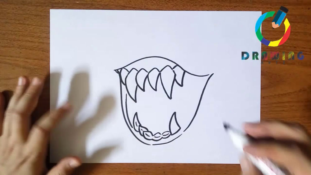 25 Easy Monster Drawing Ideas - How to Draw a Monster