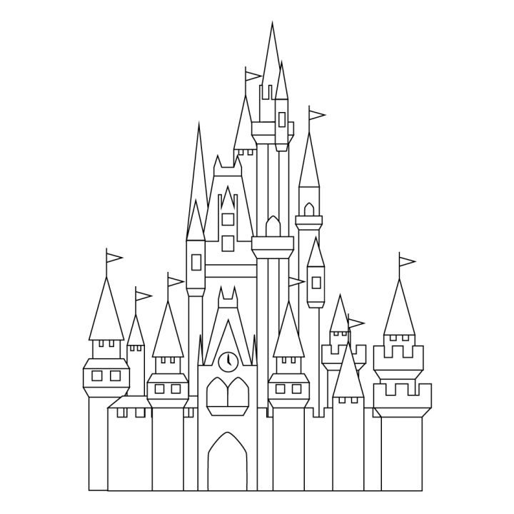 25 Easy Castle Drawing Ideas - How to Draw a Castle