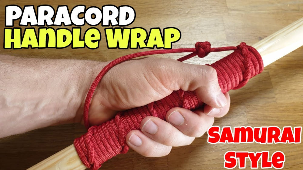 20 Easy DIY Paracord Handle Wrap Patterns Blitsy