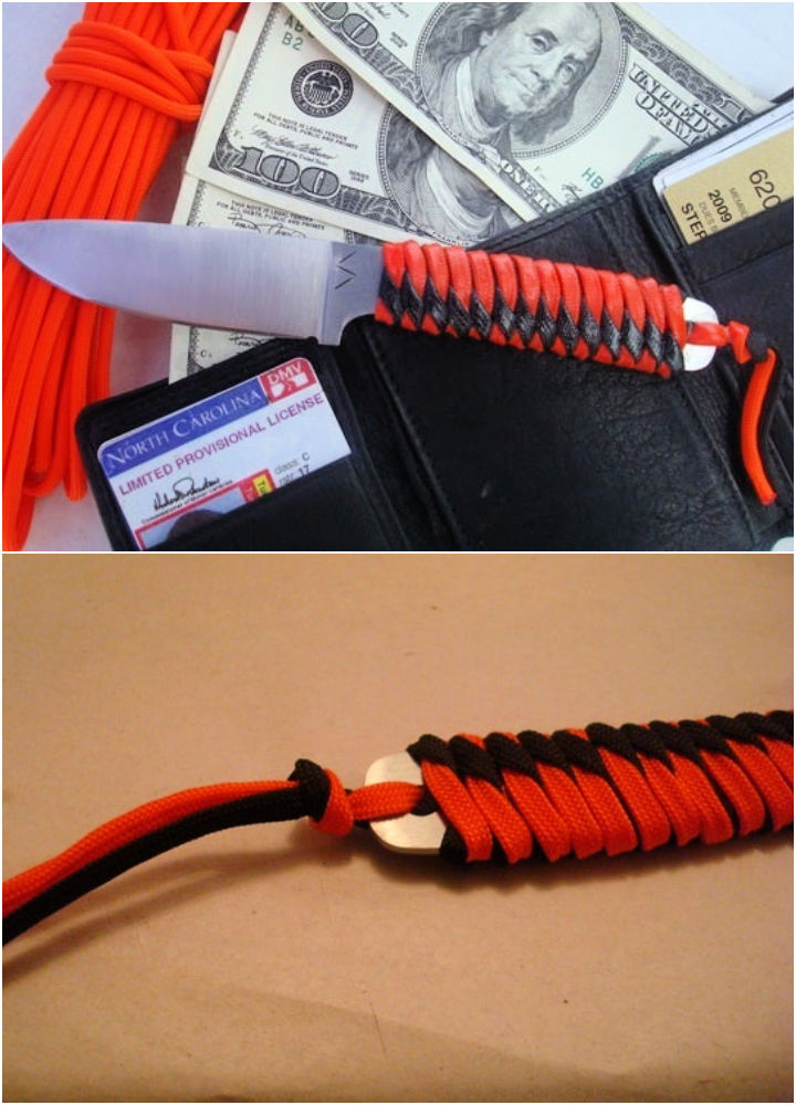 20 Easy DIY Paracord Handle Wrap Patterns Blitsy