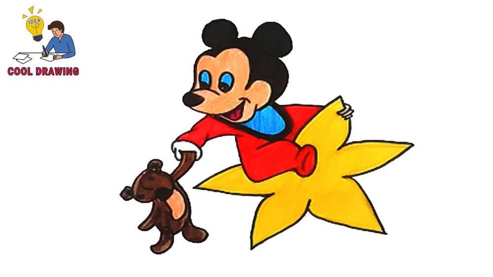 25 Mickey Mouse Drawing Ideas - Draw Mickey Mouse