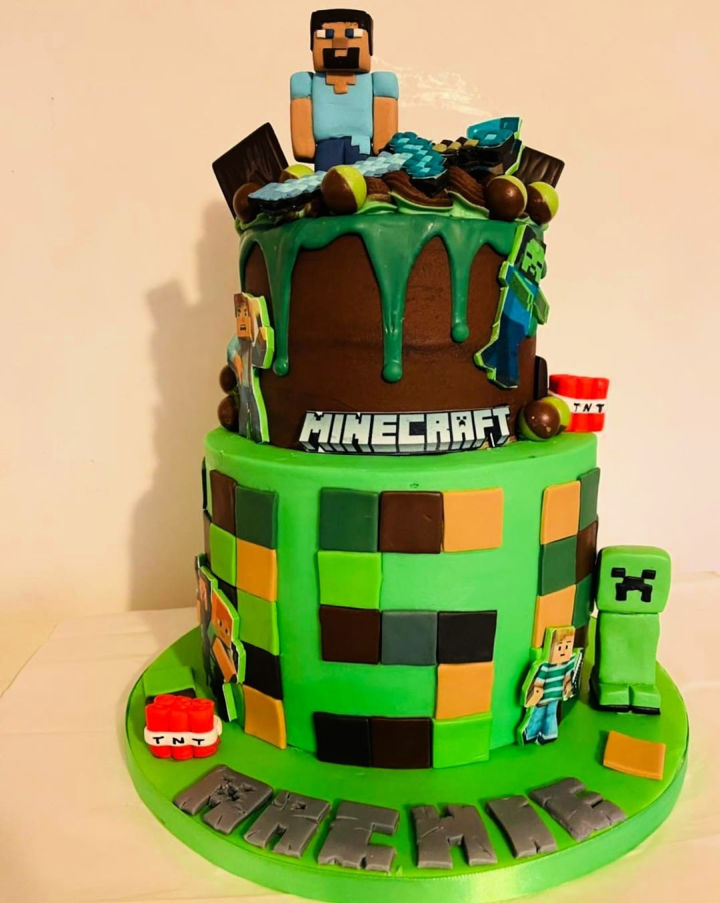 25 Creative Minecraft Cake Ideas - Blitsy