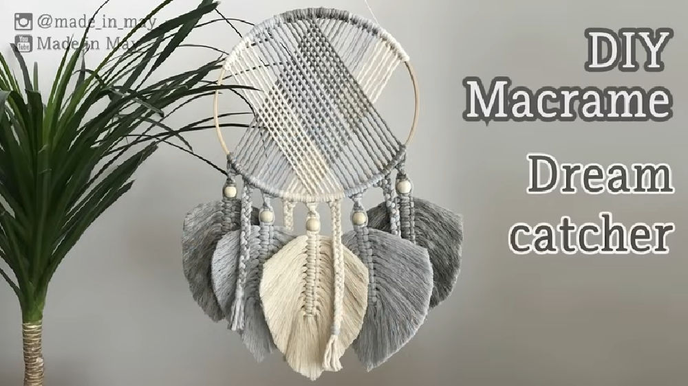DIY Macrame Dream Catcher - Step by Step Instructions - Blitsy