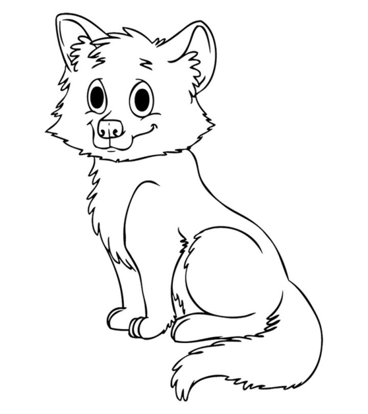 25 Free Wolf Coloring Pages for Kids and Adults - Blitsy