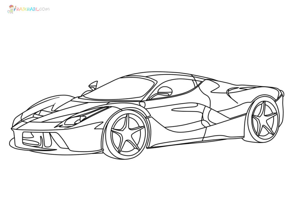 25 Free Race Car Coloring Pages for Kids and Adults