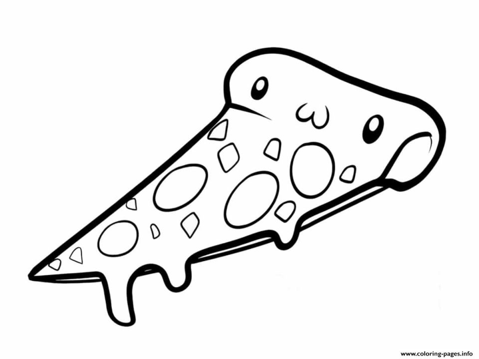 25 Free Pizza Coloring Pages for Kids and Adults - Blitsy