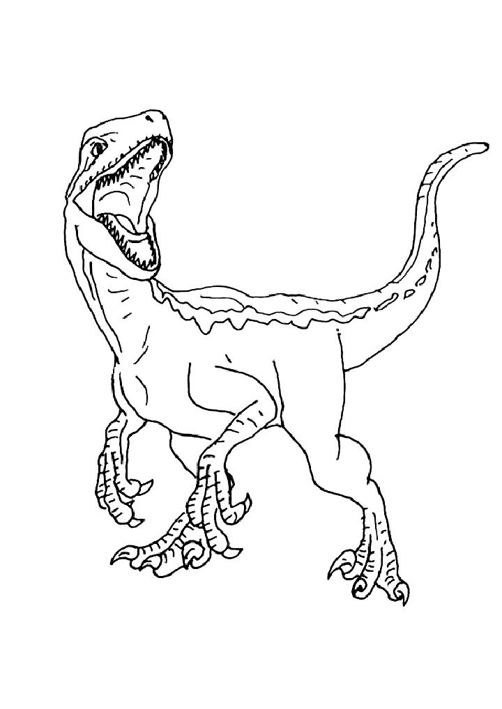 25 Free Jurassic World Coloring Pages for Kids and Adults