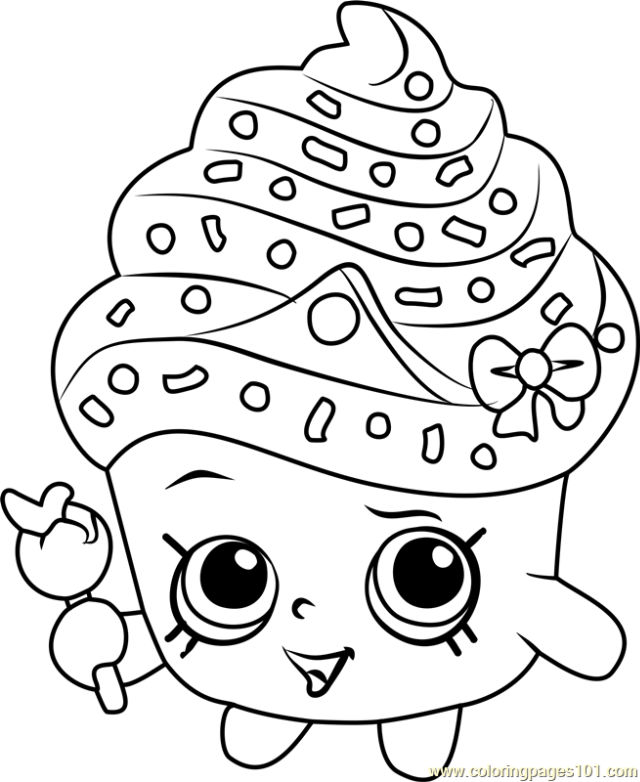 25 Free Shopkins Coloring Pages for Kids and Adults