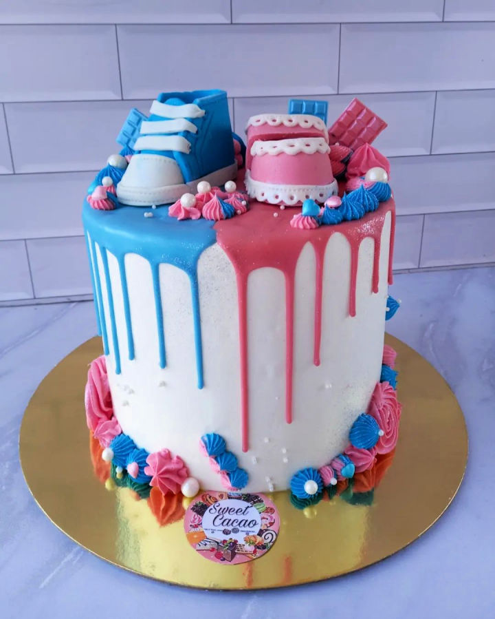 25 Unique Gender Reveal Cake Ideas Blitsy