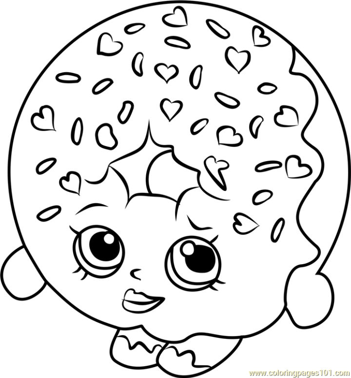 25 Free Shopkins Coloring Pages for Kids and Adults