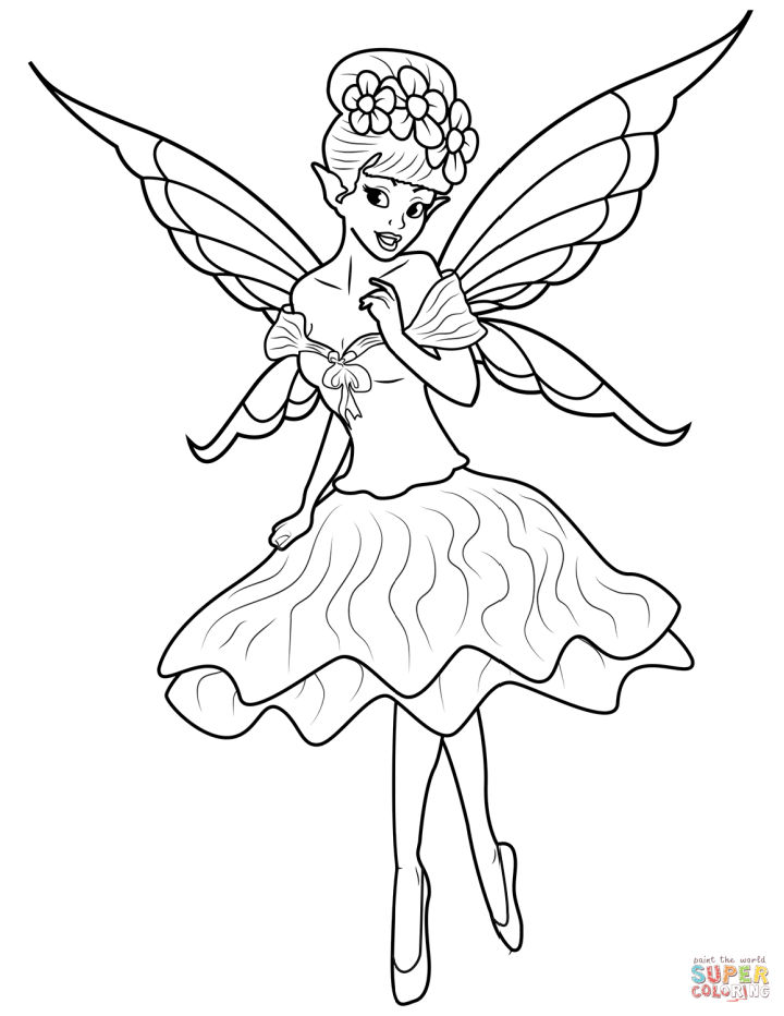 25 Free Fairy Coloring Pages for Kids and Adults 25 Free Fairy Coloring Pages for Kids and Adults