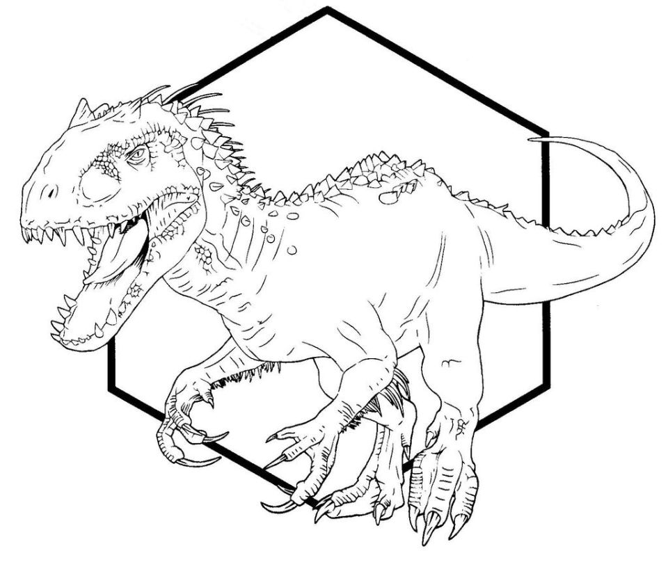 25 Free Jurassic World Coloring Pages for Kids and Adults