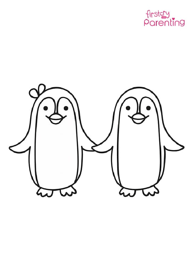 25 Free Penguin Coloring Pages for Kids and Adults