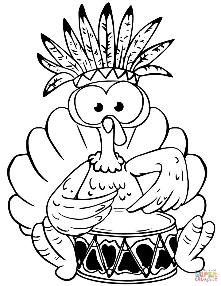 40 Free Thanksgiving Coloring Pages for Kids and Adults