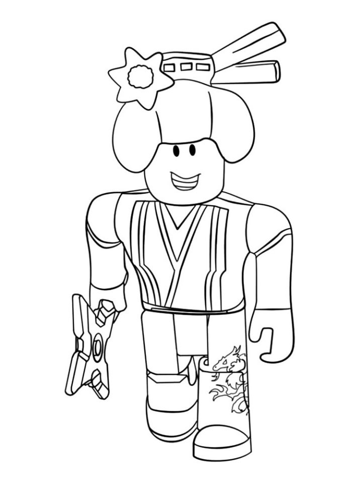 25 Free Roblox Coloring Pages for Kids and Adults