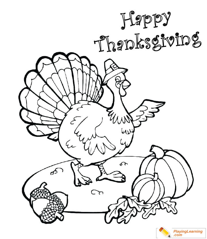 40 Free Thanksgiving Coloring Pages for Kids and Adults