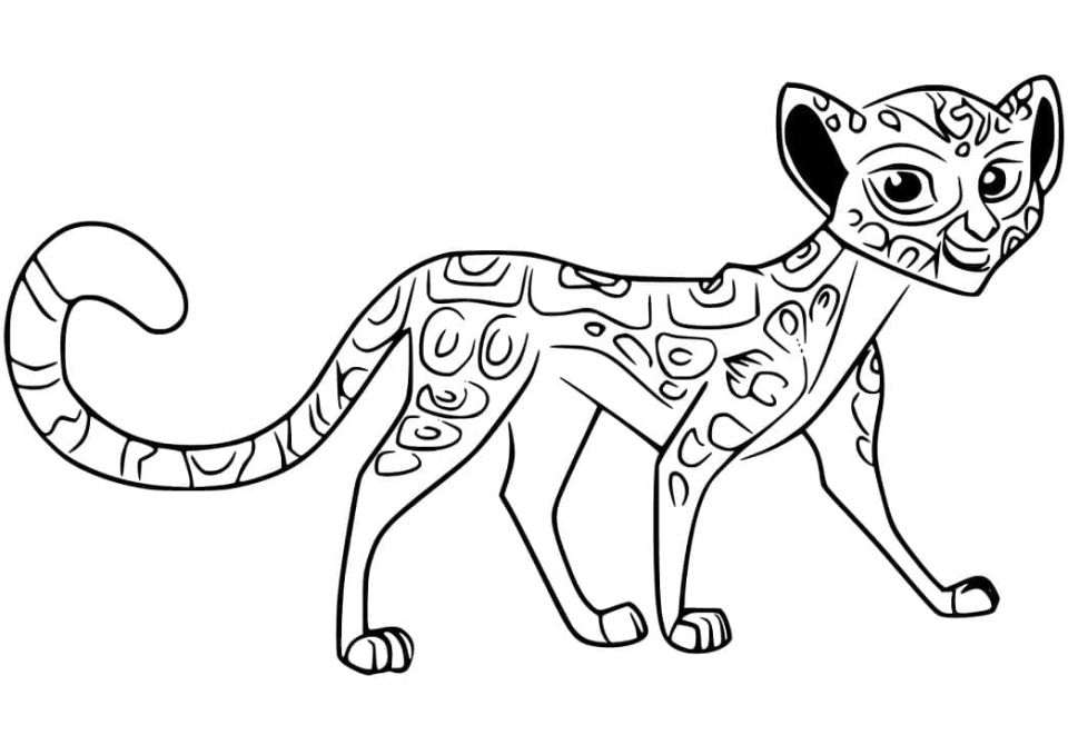 25 Free Lion Guard Coloring Pages for Kids and Adults