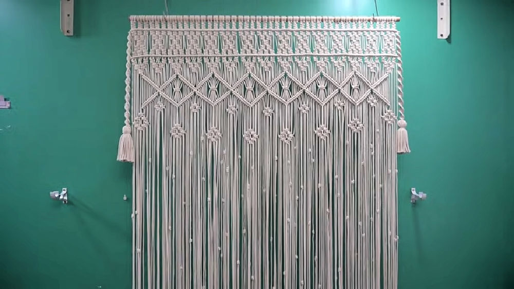 DIY Macrame Curtains - Step by Step Instructions - Blitsy