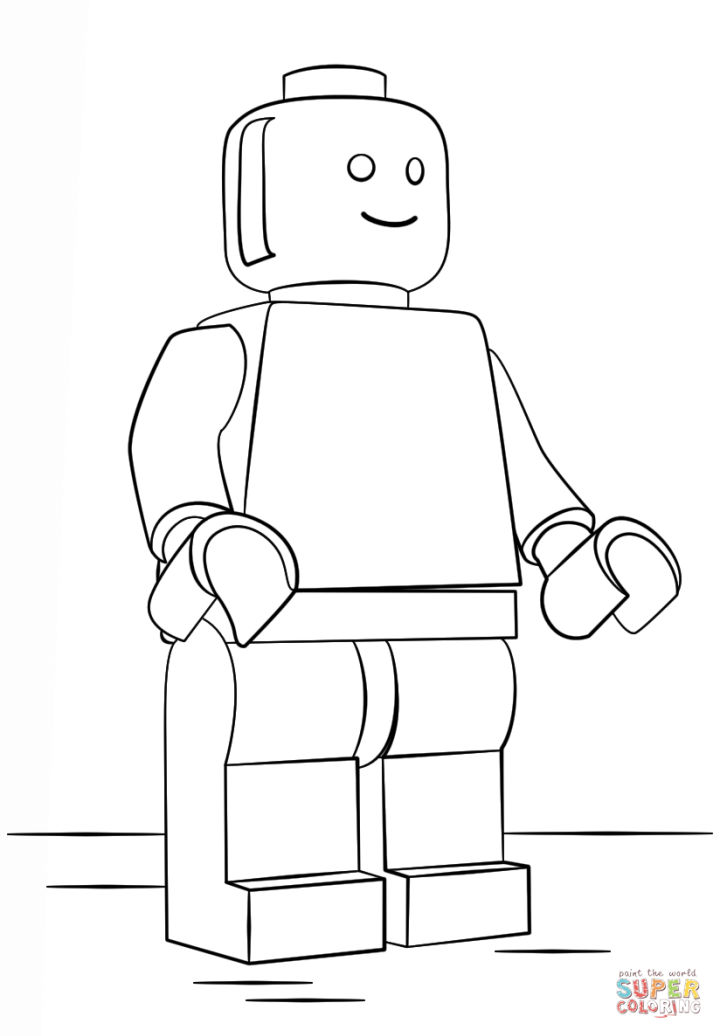 25 Free Lego Coloring Pages for Kids and Adults