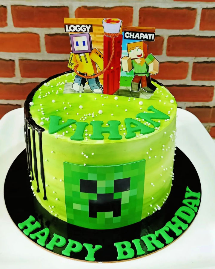 25 Creative Minecraft Cake Ideas Blitsy