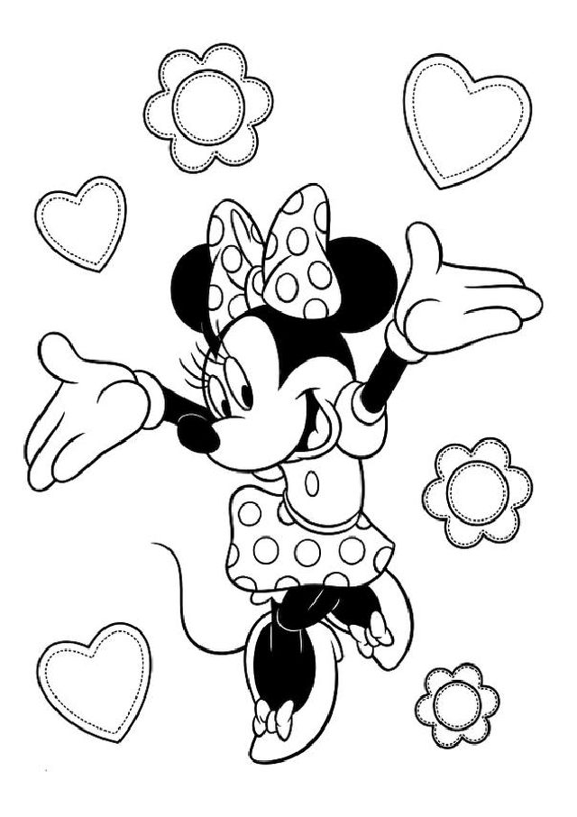 25 Free Minnie Mouse Coloring Pages for Kids and Adults