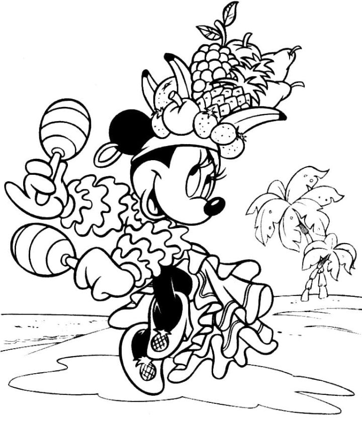 25 Free Minnie Mouse Coloring Pages for Kids and Adults