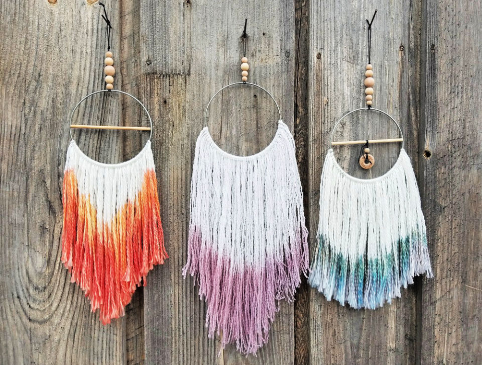 DIY Macrame Dream Catcher - Step by Step Instructions - Blitsy