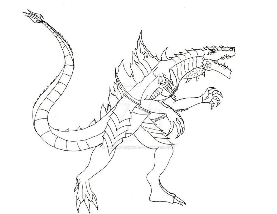 25 Free Godzilla Coloring Pages for Kids and Adults