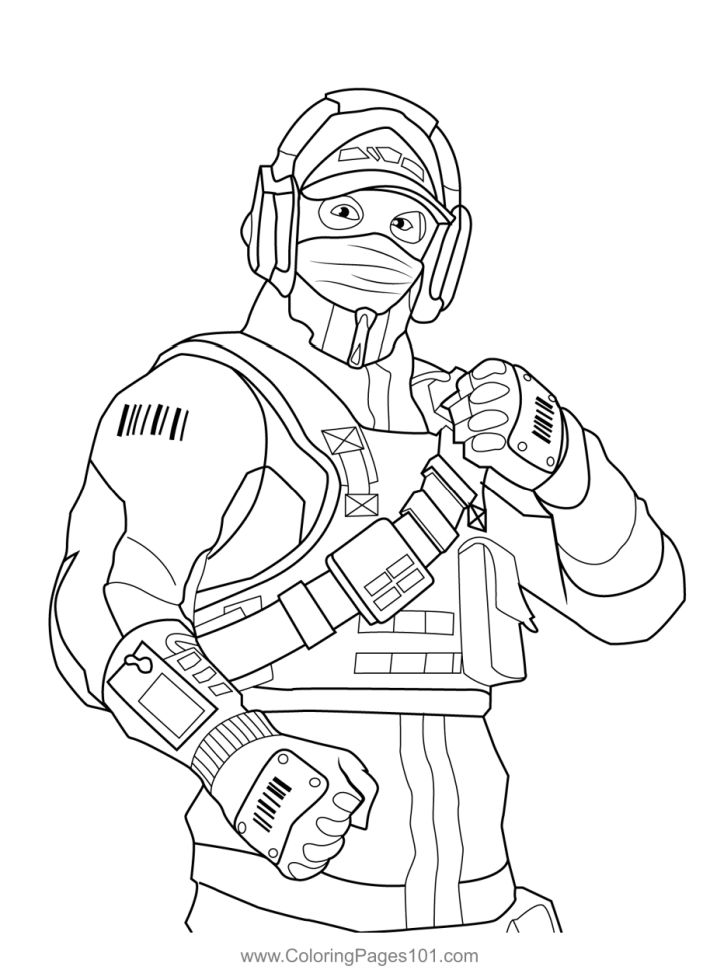 25 Free Fortnite Coloring Pages for Kids and Adults