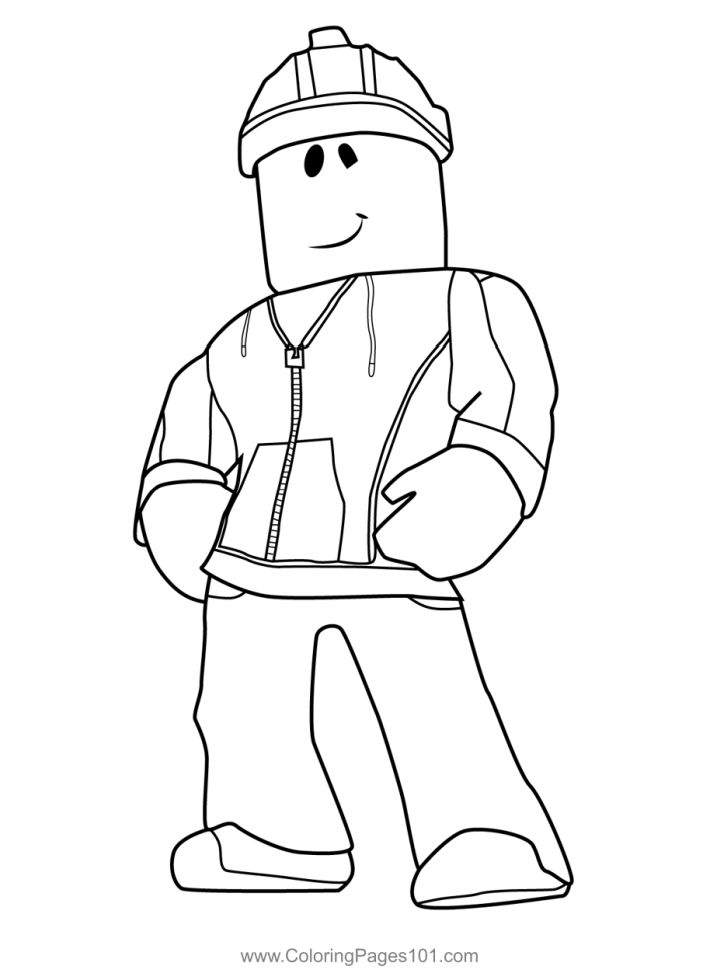 25 Free Roblox Coloring Pages for Kids and Adults