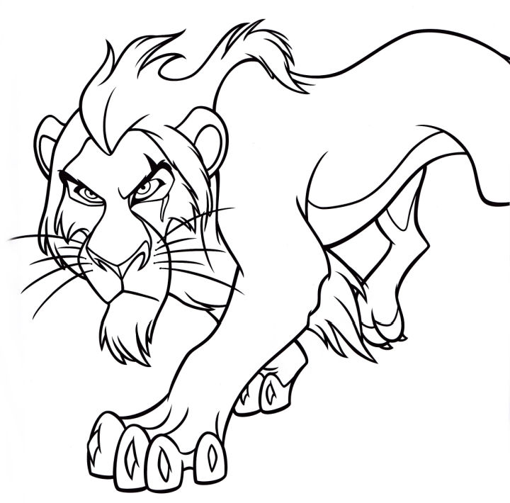 25 Free Lion Coloring Pages for Kids and Adults Blitsy