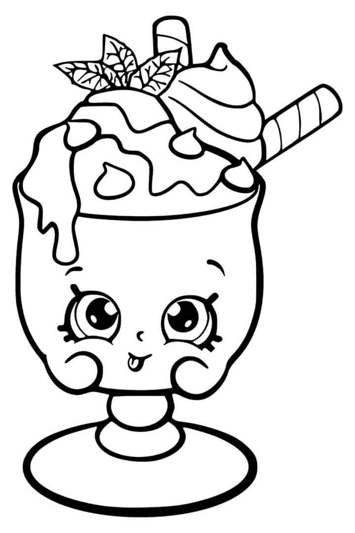 25 Free Shopkins Coloring Pages for Kids and Adults