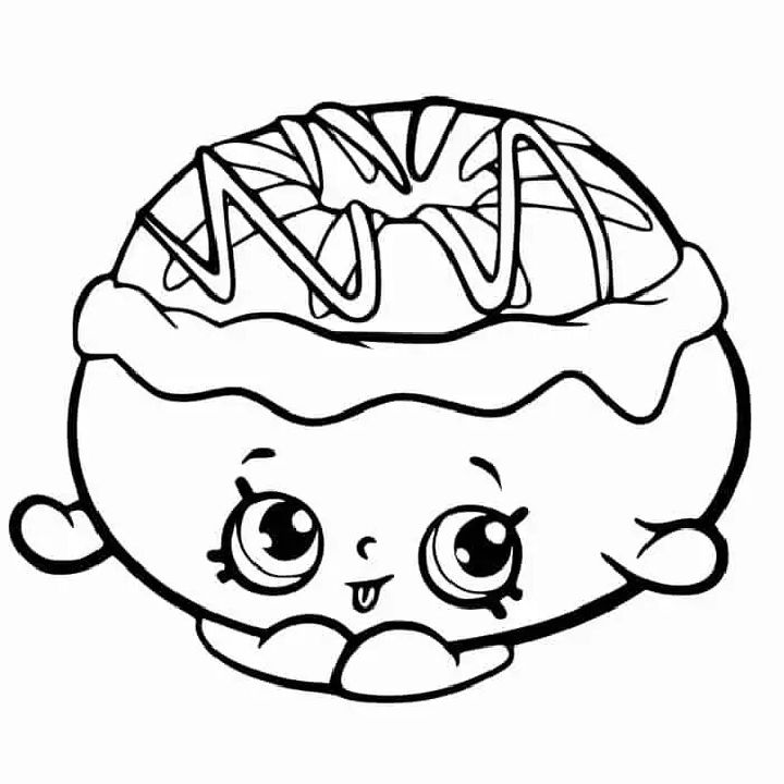 25 Free Shopkins Coloring Pages for Kids and Adults